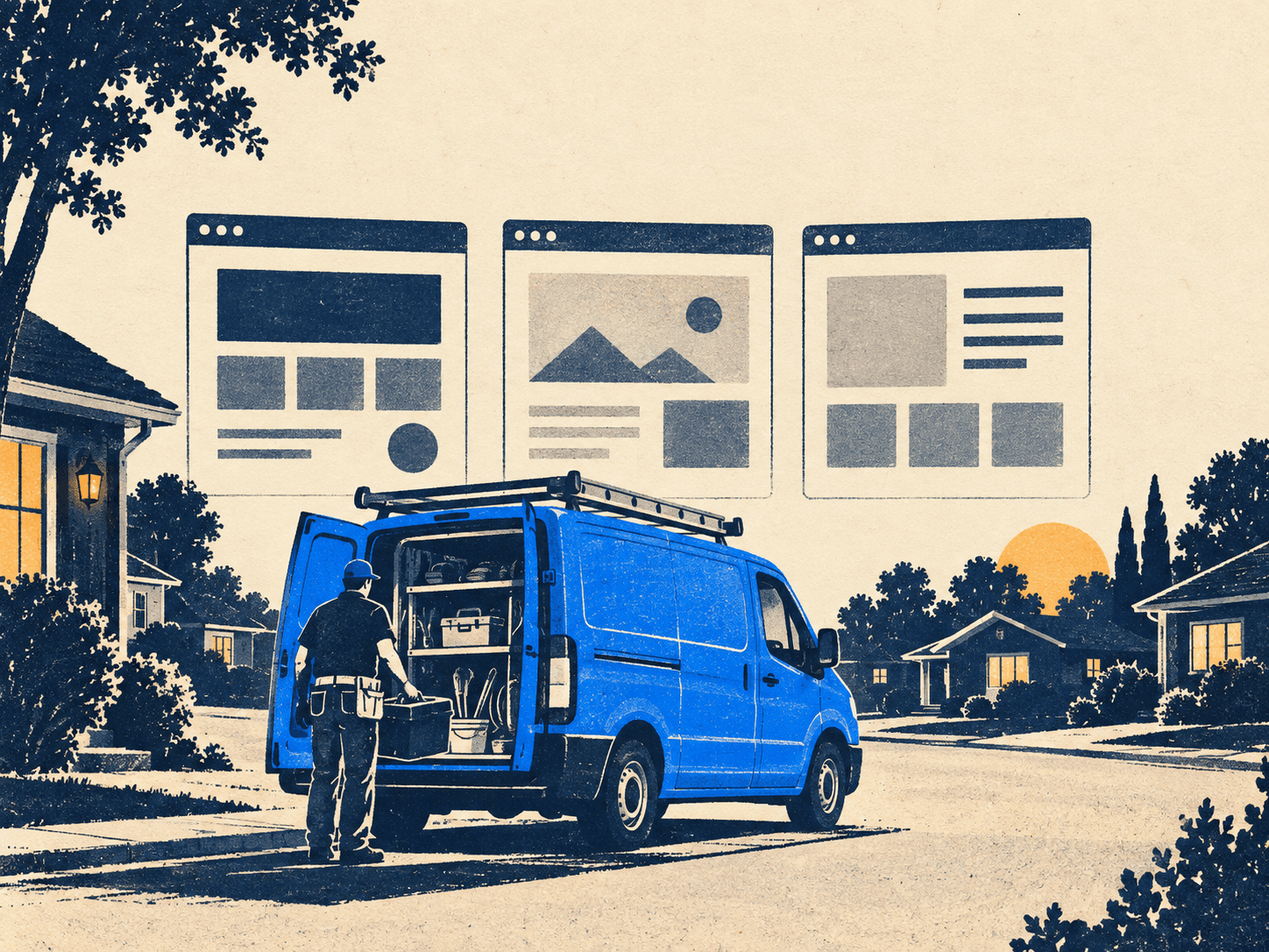 FlashCrafter vs Wix vs Squarespace for a Local Service Business
