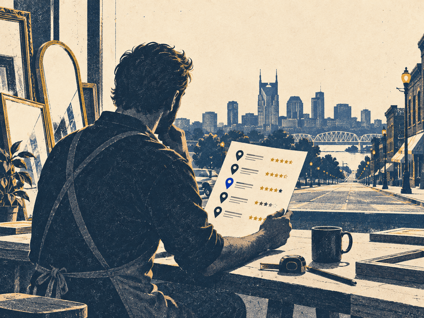 Nashville Custom Mirror Businesses: Reviews, Ratings and Map Visibility Standings
