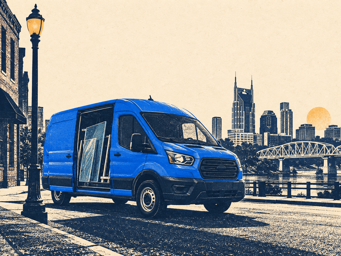 Glass Brothers, Nashville — reviews, visibility and stated services for cut-to-size glass