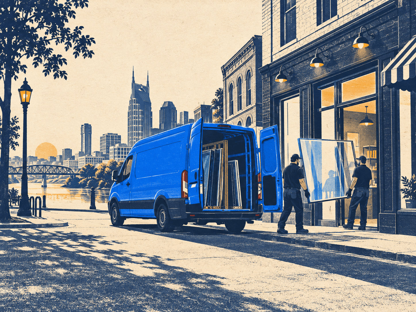 Glass Doctor of Nashville: measured visibility, reviews and stated services