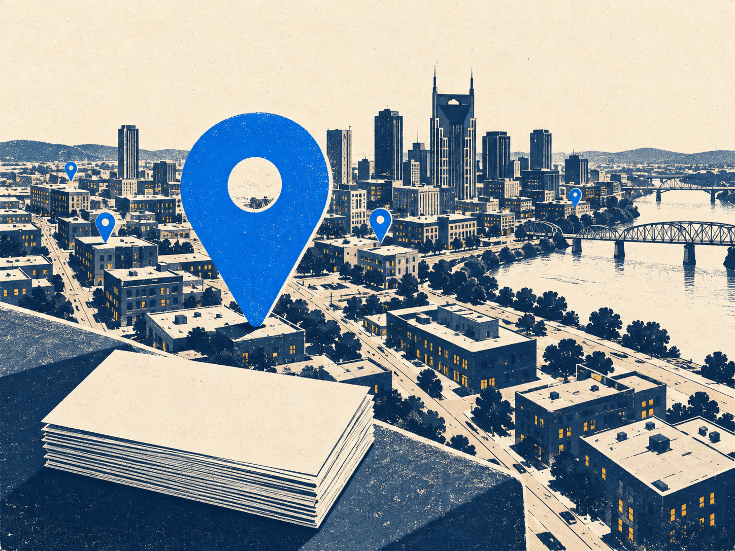 Nashville Window Glass Replacement: 25-Provider Map Study