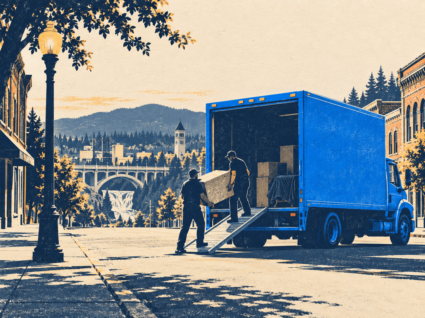 Moovit or Loozit Moving Co. — Spokane long-distance moving (2 movers & truck)