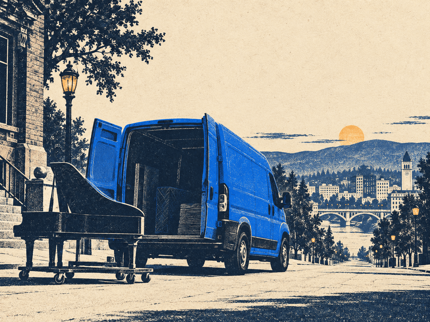 Perfectly Fast Moving: piano moving near me in Spokane — measured visibility, reviews and stated services