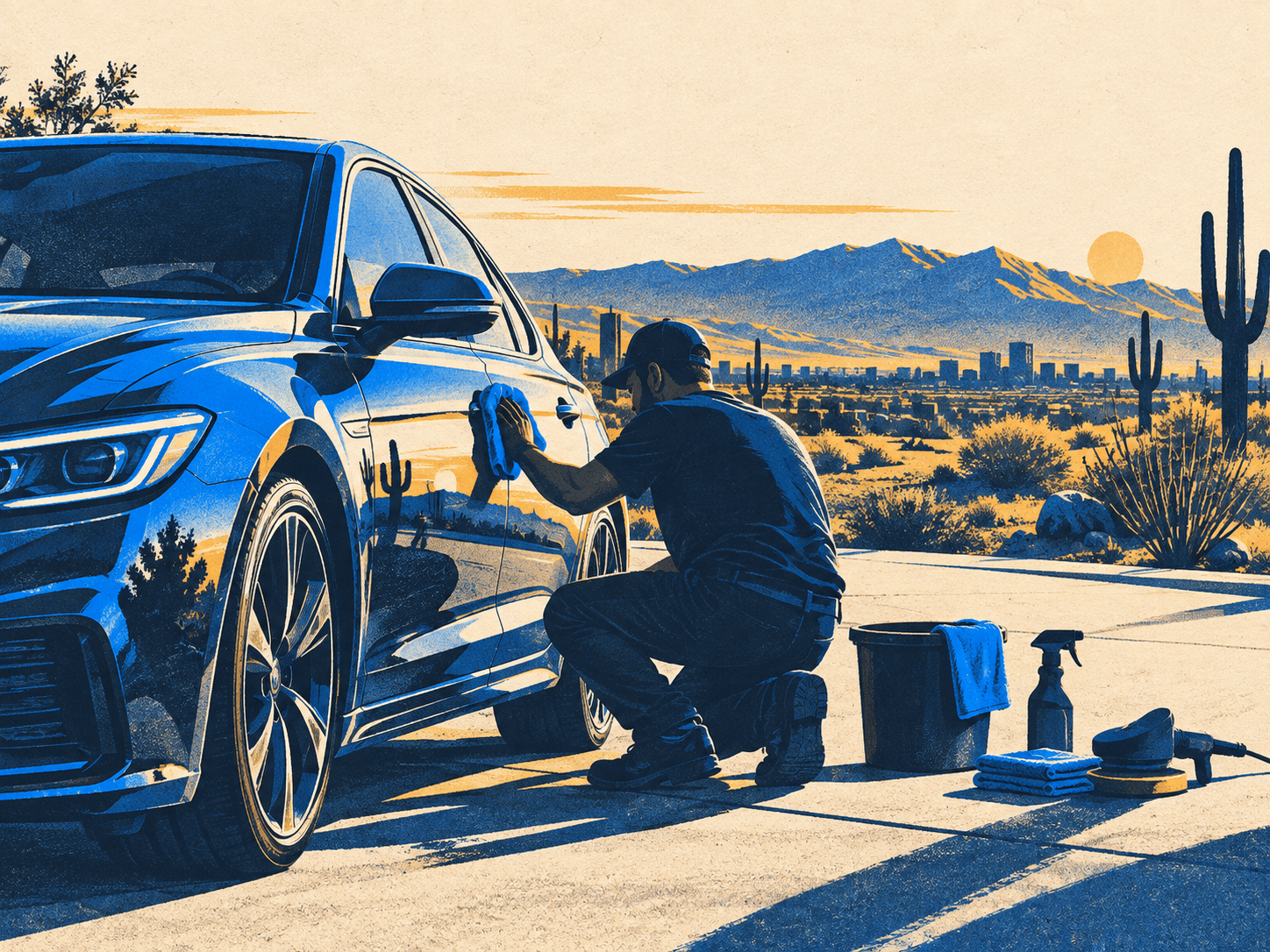 Choosing detailing, paint correction, or ceramic coating in the Tucson metro